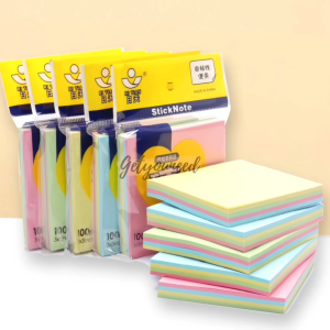 GYN Memo Stick / Sticky Note / 100 Lembar Kertas Memo Polos 4 warna