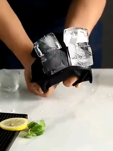 15 Grid Big Ice Tray Mold Food Grade Silicone Ice Cube Square Tray Mold DIY Ice Maker Ice Cube Tray