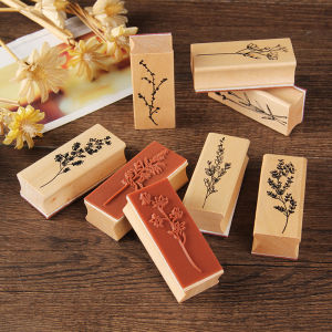 Stickers Punk | Decorative Handmade Wooden Stamps for Bullet Journal