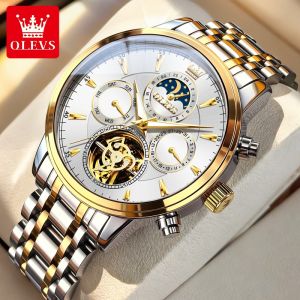 OLEVS | New Swiss Certified Mens Automatic Multifunctional Waterproof Watch