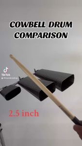 Cowbell Drum Besi Taiwan Perkusi Latin Percussion Cow Bell CCB-40