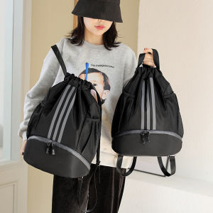 QFDI Ba Lô Miệng Dây Rút Túi Bóng Rổ Cặp Học Sinh Nhẹ Và Sức Chứa Lớn túi xách nữ balo balo nữ balo đi chơi du lịch balo nam