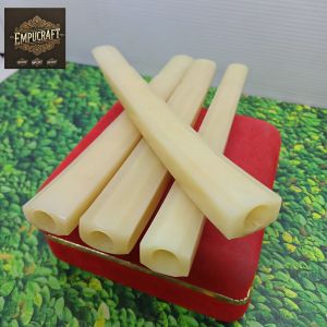 once pipa sedotan tulang sapi profil model gading A574