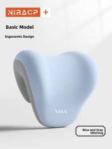 Office Chair Headrest Pillow Sleep on Back Nap Chair Lumbar Support Seat Back Cushion Modern Simple Style Memory Foam Pillow