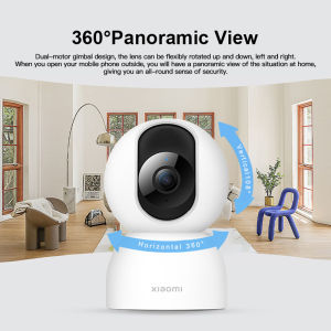 China Version Xiaomi Mi IP Camera 360° WiFi Mi Home CCTV Camera 2/ PTZ 2K/2K Pro 1440P HD Security Camera AI Motion Detection Cloud Storage Infrared Night Vision CCTV 智能摄像机