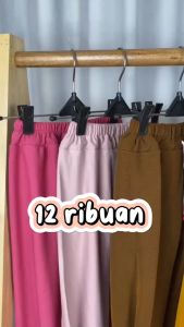 Celana Panjang Polos Anak Perempuan & Jogger Molly Uk 1-12 Tahun