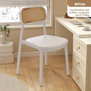 AOBIXIONG | Bamboo-Imitation Comfortable Dining Chair