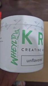 Wheyl Nutrition Co Krea Creatine Monohydrate With Scooper 60/30 Servings