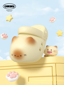 chikoku | Cute Cat Paw Thick Soled EVA Slipper
