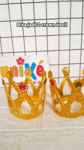 MAHKOTA RATU QUEEN CROWN DUO: Perlengkapan Pesta Ulang Tahun Anak MURAH