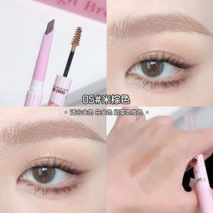 Sweet Mint Dual-Head Eyebrow Pencil Korean Natural White Coloring Long-Lasting Wild Eyebrow Definition Beauty Makeup Tool