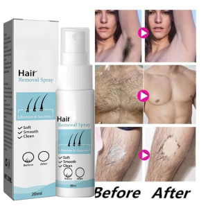 West&Month Semprotan Perontok Bulu Perontok Bulu Ketiak Jenggot Kumis Kemaluan Perontok Semua Bulu Hair Removal Spray-💖Uiabgt