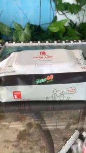 (VT) Khăn giấy ướt Choice L Lotte Hàn Quốc gói lớn 120 Miếng (tờ) dùng cho gia đình