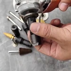 Đầu Kẹp Máy Mài Cầm Tay Trục M10 Khớp Nối Phụ Kiện Mài 6mm Chuyên Dụng Để Cắt Mài Chà Đánh Bóng
