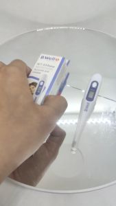 Nhiệt kế điện tử Bwell Swiss WT-03 base Nhập Khẩu Chính Hãng Từ Thụy Sỹ (Bảo hành trọn đời)