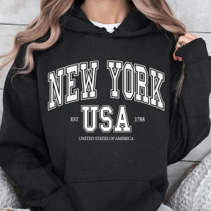 New York Usa Patches Clothes Heat Transfer Stickers DIY T shirt Canvas Bag Iron on for Jackets Appliqued
