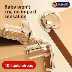 MONLEYTA | Transparent Silicone Corner Protectors For Table And Cabinet Glass Anti-Collision Soft Edge Protection Pet Friendly