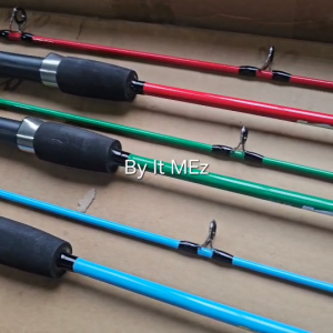 ของแท้ ราคาถูก ❗❗ คันเบ็ด Komi Play 5 ฟุต 2 ท่อน Line wt. 5-10 lb คันตัน โซลิด คาร์บอน เหมาะกับงานช่อน Spinning