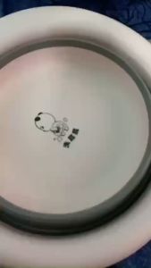 Chậu gấp gọn silicon và nhựa hình thú đáng yêu cho bé sơ sinh và trẻ nhỏ