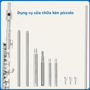 SLADE 10 Chiếc Piccolo Bộ Phận Sửa Chữa Bộ Trục Thép Vít Dụng Cụ Woodwind Nhạc Cụ Bảo Trì Sáo Ngắn Bộ Phụ Kiện