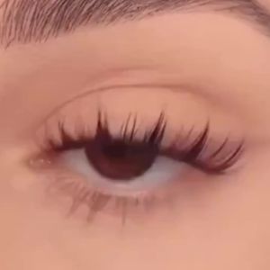 140 Chiếc Lông Mi Giả 8-18mm Kiểu Tự Nhiên Dày Cong Phân Đoạn Dễ Sử Dụng Cho Người Mới Bắt Đầu Chất Liệu Cotton Đen