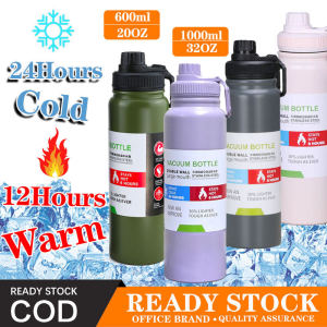 Hot & Cold Thermos Flask 600/800/1000ml 304 Stainless Steel Vacuum Insulated Water Bottle for Kids & Adults Outdoor Sports Tumbler⚡PH deliveryIn stock⚡
