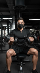 Áo Thun Thể Thao Nam Cổ Xẻ Thời Trang BUTZ chuẩn form ôm body