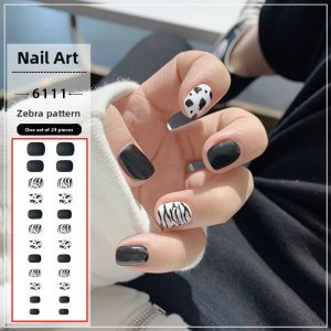 MONLEYTA | Handmade Nail Art Stickers Short And Long Wearing False Nails For Autumn Winter New 2025 Fashion Sensation Manicure Nail Patches