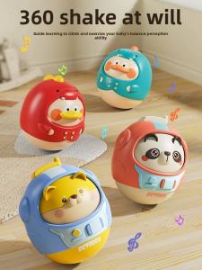 Baby Toddler Toy Plush Teeter Totter Early Education Intelligence Development Gift for 3-6-9 Months Old Children Non-Electric