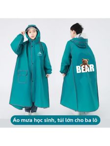MOLORE | Waterproof School Use Raincoat for Children Backpack Compatible