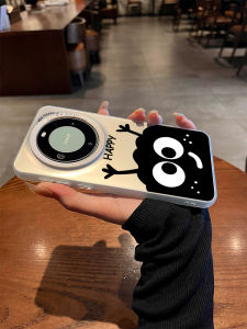 Huawei Mate80 pro Cute Coal Ball Silicone Phone Case Womens Full Cover Protection Soft Laser Engraving Anti-Fall Glossy Finish