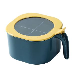 Tempat Bumbu 4 Sekat | Kotak Bumbu 4in1 | Tempat Bumbu Dapur 4 Sekat | Wadah Bumbu Dapur 4in1 Serbaguna | Wadah Toples seasoning Box Storage 4 Sekat