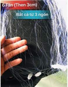 Lưới 3 mànlưới đánh cá 3 lớp dài 45-50m Lưới đánh bắt cá 3 màn cao 2m 1m51m21m Lưới Thái Lan