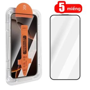 TAOYUNXI | Bộ 5 Miếng Dán Bảo Vệ Màn Hình HD Cho Xiaomi 17/17 Pro/17 Pro Max Mở Khóa Bằng Vân Tay Kính Cường Lực Chống Bụi Chống Trầy Xước Độ Nét Cao