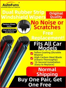 AUTOFANS | Dual Blade Quiet Universal Car Wiper Blades