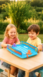 Mainan Anak 63004 OCTOPUS SHOOTOUT Mainan Octopus Shootout Game Adu Tembak Gurita Lucu Bisa 2 Pemain