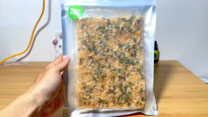 combo 2 túi Cơm Cháy Siêu Chà Bông NHÀ BI 300g thơm ngon giòn rụmép khuôngvuônghút chân không
