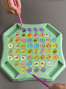 Bộ Đồ Chơi Cờ Lật Mặt Luyện Trí Nhớ Cho 2-4 Người Chơi Rèn Luyện Trí Nhớ & Khả Năng Quan Sát Tập Trung Cho Bé