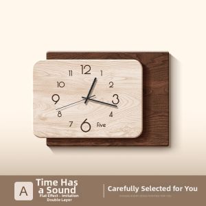 HAIMASHENGKANG | Vintage Creative Wall Clock For Living Room