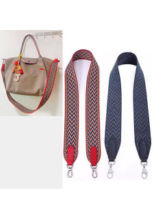 Luxury Canvas Leather Strap Bag Accessories Large Single Shoulder Crossbody Bag Belt Replacement Wide Strap Dragon Horse