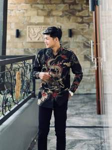 KEMEJA PREMIUM NAGA BUANA BATIK FLORIST