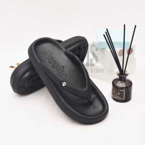 Sandal Japit Wanita Hush Pupies Sendal Cewek Eva Anti Slip Terbaru Sendal Wanita Kekinian Murah