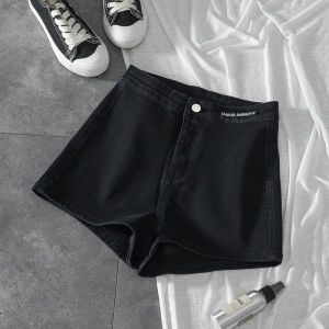 Elegant New Summer Fashion French High Waist Slimming and Leg-Elon gating Denim Shorts