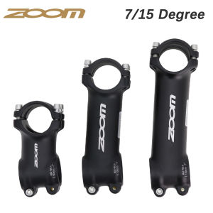 Zoom Bike Stem Ultralight Aluminum Mountain Road Bike Bicycle MTB +-7 Degrees 15 Degree 28.6 31.8 60mm 70 80 90 100 110 120mm