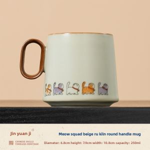 XIYUANJI | Cute Cat Personal Use Mug
