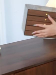 8 Layers Walnut Wood Jewelry Box Large Capacity Multifunctional Organizer for Rings Necklaces Bracelets Vanity & Shop Display