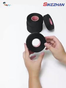 Wire Harness Automotive Cloth Tape Heat Resistant Waterproof Insulating Tape for Electrical Cables Black Adhesive Fabric Tape