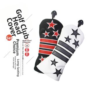 Dominant | Waterproof Golf Club Headcover 1-Wood 3/5-Wood Utility