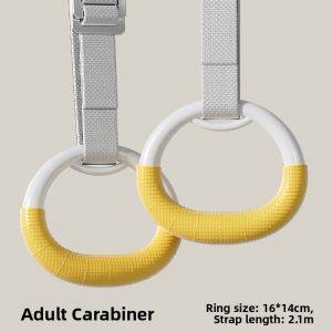 MIKING | Home Gym Pull-up Rings for Spinal Traction and Adult Stretching Training