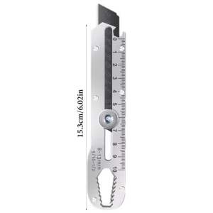 Pisau Cutter Tajam Besar Stainless Bahan Kuat Bagus Multifungsi